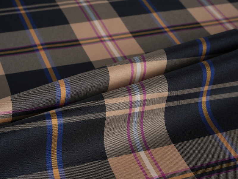 폴리 에스테르 원사 염색 된 슬리브 안감 직물