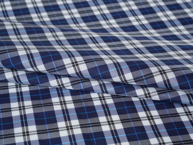 폴리 에스테르 비스코스 원사-염색 된 슬리브 라이닝 직물