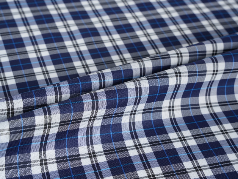 폴리 에스테르 비스코스 원사-염색 된 슬리브 라이닝 직물